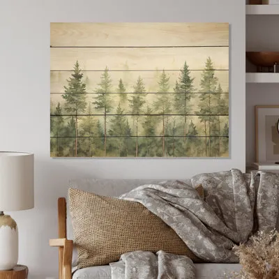 Pine Wood UV Print Sample